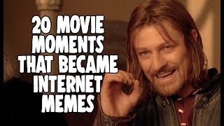 20 Movie Moments That Became Internet Memes [upl. by Sitoiganap]