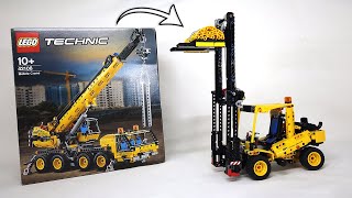 Lego Technic Heavy Duty Forklift 42108B model [upl. by Nap]