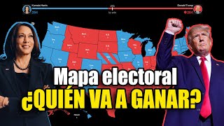 Mapa electoral ¿QUIÉN VA A GANAR [upl. by Godrich]