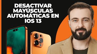 iOS 13 Cómo Desactivar Mayúscula Automática en iPhone [upl. by Leaffar]