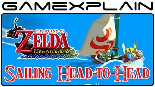 Zelda Wind Waker HD vs GCN  Swift Sail HeadtoHead Comparison Video [upl. by Bernj121]