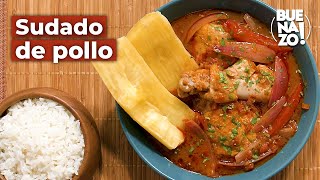 Cómo preparar sudado de pollo receta peruana  Buenazo [upl. by Tiloine]