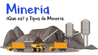 🪨 ¿Qué es la Minería y Tipos de Minería 🪨 Fácil y Rápido [upl. by Un]