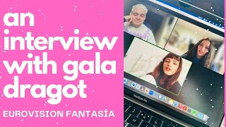 Gala Dragot Interview Eurosong 2023 Belgium 🇧🇪  Eurovision Fantasia [upl. by Conlee695]