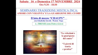 Tradizione Mistica Inca con Elisabetta Savelli [upl. by Levania711]