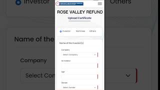 rose valley refund online process 2024 rosevalley refund payment apply rosevalley shorts trending [upl. by Orsay26]