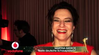 Martina Gedeck  Beste deutsche Schauspielerin [upl. by Cottle]