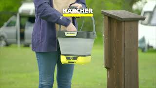 Compact And Convenient OnTheGo Cleaning With The OC 3 Foldable Mobile Outdoor Cleaner  Kärcher UK [upl. by Atram626]