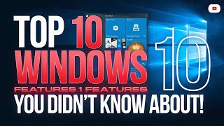 Top 10 Hidden Windows 10 Features You Didn’t Know About  Learn With Hamzah [upl. by Onez479]