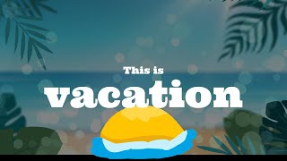 Kusher Snazzy  Vacation Lyrics video [upl. by Atrebor]