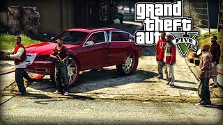 BLOODS VS CRIPS GANG WARS💥🔫 GTA 5 MODS [upl. by Onid]