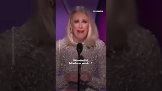 Catherine O’Hara refuses to give the Emmy youtube shorts youtubeshorts entertainmentnews [upl. by Ellersick]