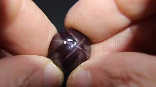 Star Garnet cabochon GRST50 [upl. by Arther962]