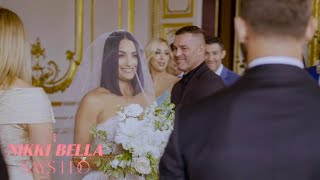 Nikki and Artem are married in Paris Nikki Bella Says I Do Feb 16 2023 [upl. by Eirdua167]