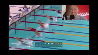 Caeleb Dressel Dissects 100 Free Junior worlds 2013 [upl. by Pickard]