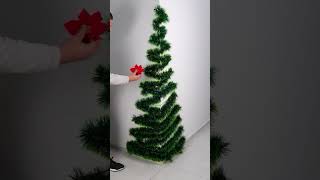 DIY Christmas Wall Tree 🌟🎄christmas diy shorts [upl. by Lazarus]