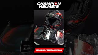 LS2 Advant X Carbon Future Red  ChampionHelmetscom [upl. by Westfall]