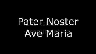 Pater Noster and Ave Maria in Ecclesiastical Latin  Tutorial [upl. by Harrad206]