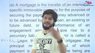 What is Mortgage under Transfer of Property Act  Sec 58 of TPA [upl. by Euginimod841]