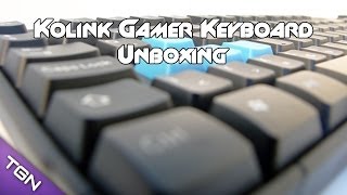 Kolink Gamer Keyboard Unboxing HD M [upl. by Dido]