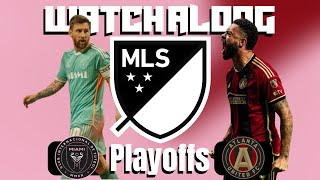 Inter Miami vs Atlanta United MLS Playoffs Matchday 3 [upl. by Ardnasxela]