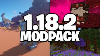 PACK de MODS para Minecraft 1182 60 MODS  ¡MODPACK SIN LAG  FORGE [upl. by Annaira430]