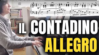 TUTORIAL Il contadino allegro Op 68 n10 RSchumann [upl. by Ciccia]