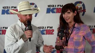 K102s 2023 Winstock Interviews  Cody Johnson [upl. by Sadye]