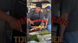 Enjoying carne asada at Tijuana’s Tacos El Franc [upl. by Gaskill674]