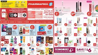 Circulaire Pharmaprix Québec 🇨🇦  28 Janvier  03 Février [upl. by Leviram]