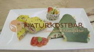 Kokosnusswrap aus Kokosnussmus [upl. by Evelina37]