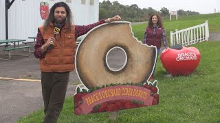 Apple picking at Braces Orchard  Jeremys Journeys [upl. by Malina]