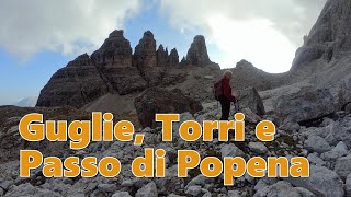 Guglie Torri e Passo di Popena  Misurina [upl. by Corydon13]