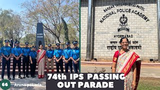 Dikshant Samaroh 2023SVP NATIONAL POLICE ACADEMY Hyderabad Aruna pakerla [upl. by Ahsinrac996]