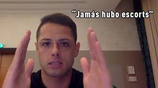 Chicharito aclara el tema de la fiesta de la selección mexicana [upl. by Suisyola781]