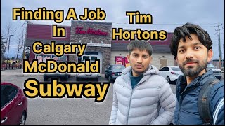 Finding A Job In Calgary 🇨🇦  International Students Life In Canada [upl. by Onaicnop]