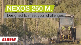 CLAAS  NEXOS 260 M Designed to meet your challenges [upl. by Kelli]