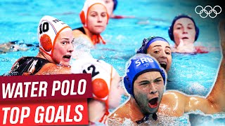 The GREATEST EVER water polo goals 🤽🏼‍♂️ [upl. by Htor]