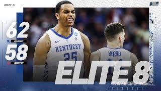 Kentucky vs Houston Sweet 16 NCAA tournament extended highlights [upl. by Manheim]