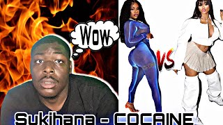 Sukihana  CocaineJT Diss Audio Reaction [upl. by Watkin]