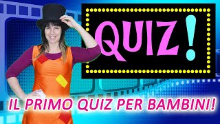 QUIZ PER BAMBINI  Gioco per bambini a casa  Attività a casa per bimbi piccoli IL BIMBO QUIZ [upl. by Ahsenad]