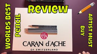 WORLDS BESTCaran DAche Grafwood ReviewThe best pencil for Artists Must buy [upl. by Murial]