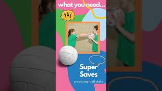 Netball Drills For Kids  Super Saves [upl. by Bertolde]