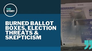 Oregon election workers face misinformation threats police seek culprit in ballot box arsons [upl. by Murdoch574]