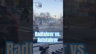 🚲Radfahrer vs PKW zebrastreifen Radfahrer vorfahrt fussgänger shorts [upl. by Touber]