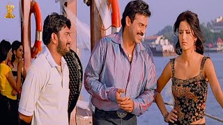 Venkatesh and Sunil Super Comedy Scenes  Malliswari Movie  Telugu Comedy  Funtastic Comedy [upl. by Ddart887]