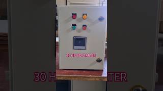 30HP STAR DELTA STARTER electric electrical electrician electronic youtube video youtubeshort [upl. by Corwun]