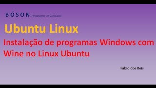 Instalação de programas Windows com Wine no Linux Ubuntu [upl. by Courtund]