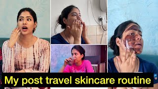 My honest post travel skincare routine Yashi Tank Suyash [upl. by Oppen]