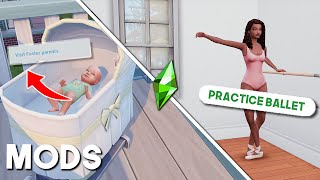 Gameplay mods that are cute additions to your game The Sims 4 Mods [upl. by Notled]